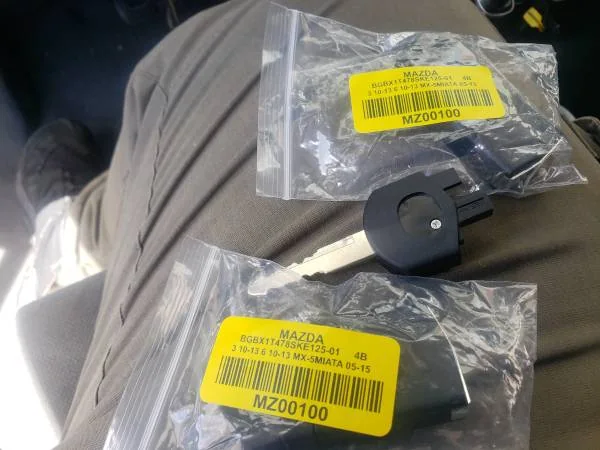 New automotive parts ready for installation